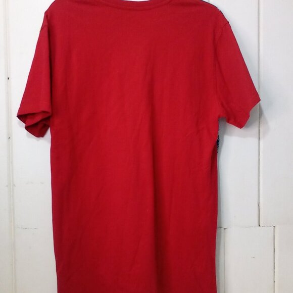 Switch Shirt Men L Short Sleeve NY 2016 Stars Red Blue Orange - Picture 13 of 15